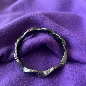 Black scale bracelet